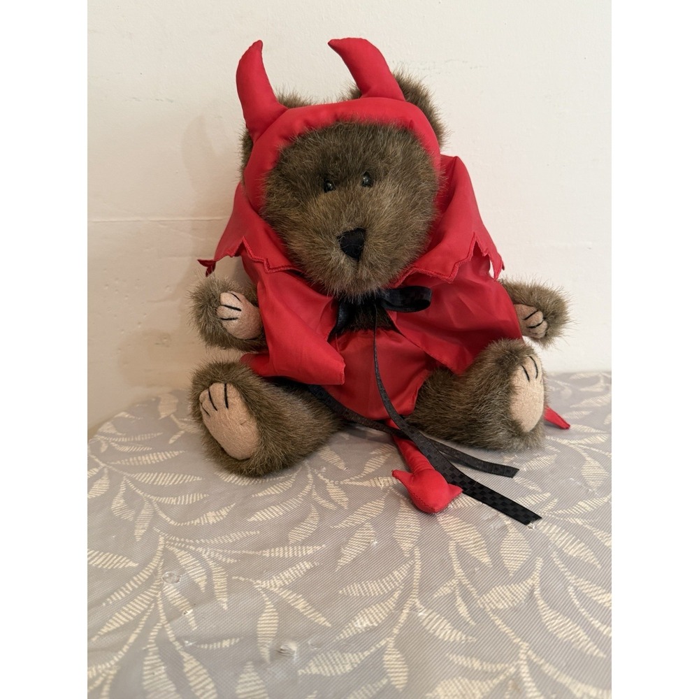 Boyds Bears Conner D. Devilbear Plush Unisex OS Brown Good 91962 Retired Devil